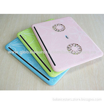 New Notebook/Laptop Cooling Pad, Colorful Cooler Pads,Super Silent Fans, Powerful Efficient WindNew